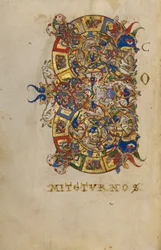 Bewohnte Initiale C